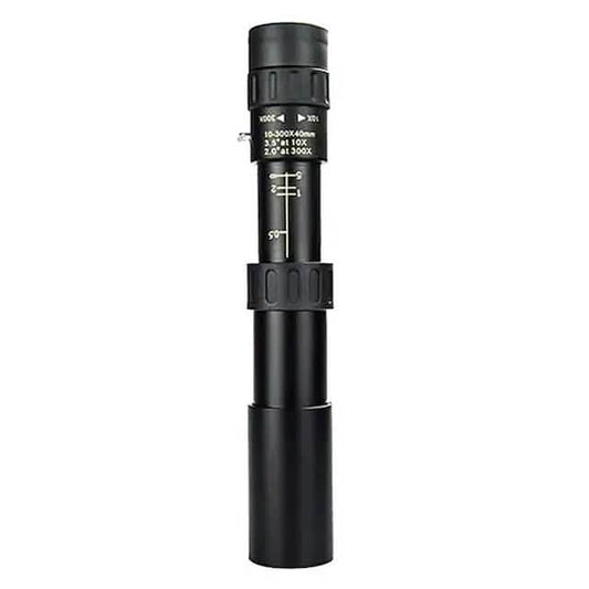 10-300X40 Monocular Telescope Long Range Mini with Zoom Magnification