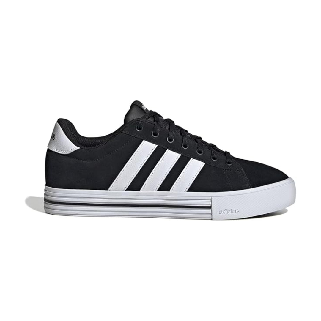 adidas Men's Daily 4.0 Sneaker - Black/White/White