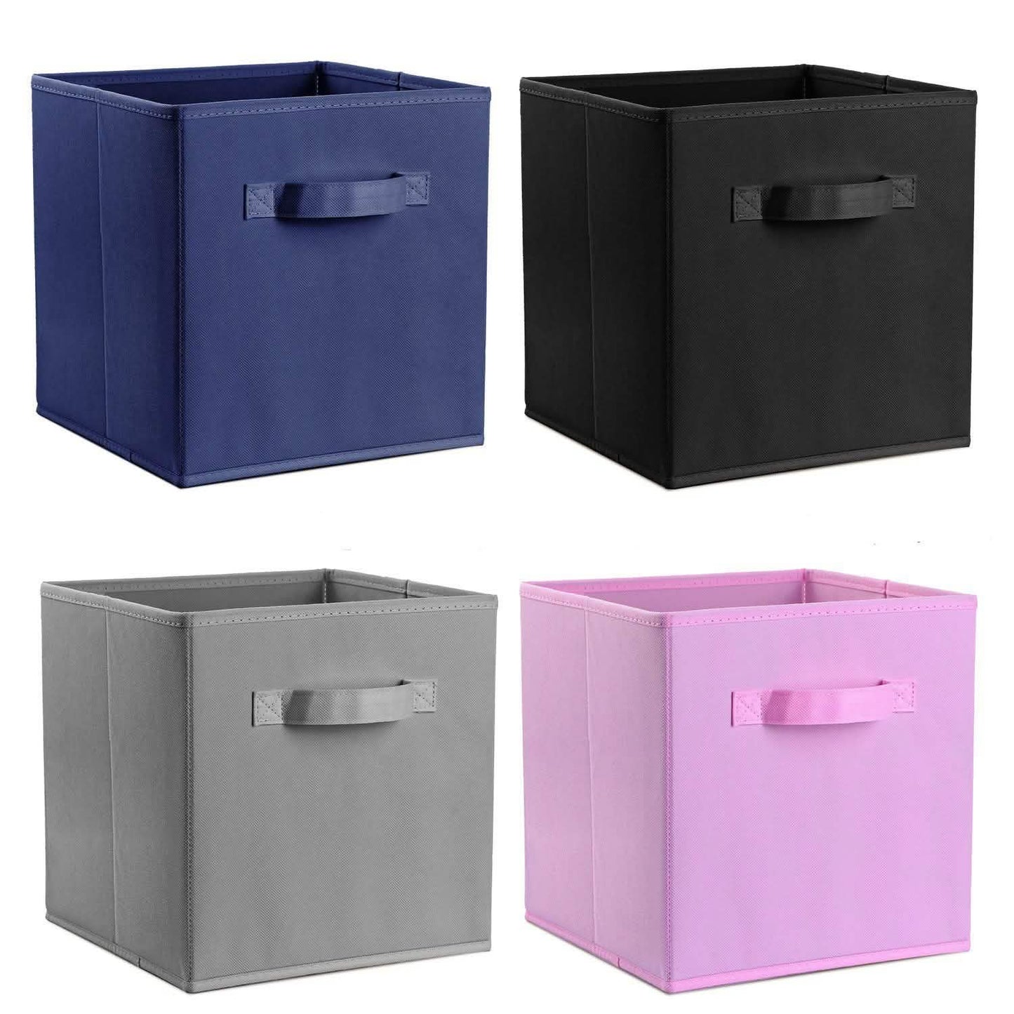 4-Pack: iMounTEK Foldable Storage Cube Bins