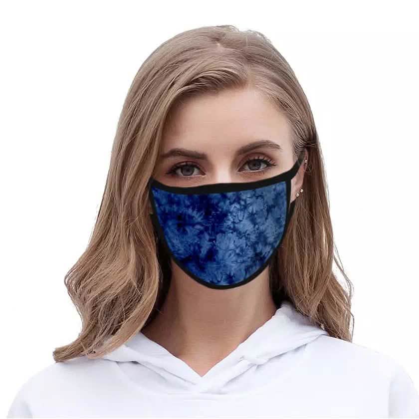 4-Pack: Tie Dye Fabric Non-Medical Face Masks