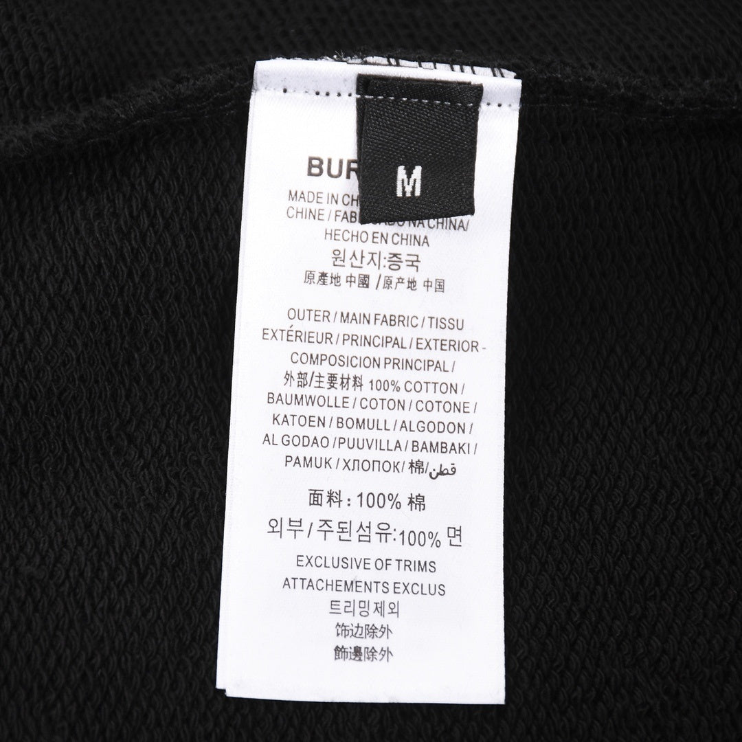 Burberry Logo-Print Cotton-Jersey Hoodie