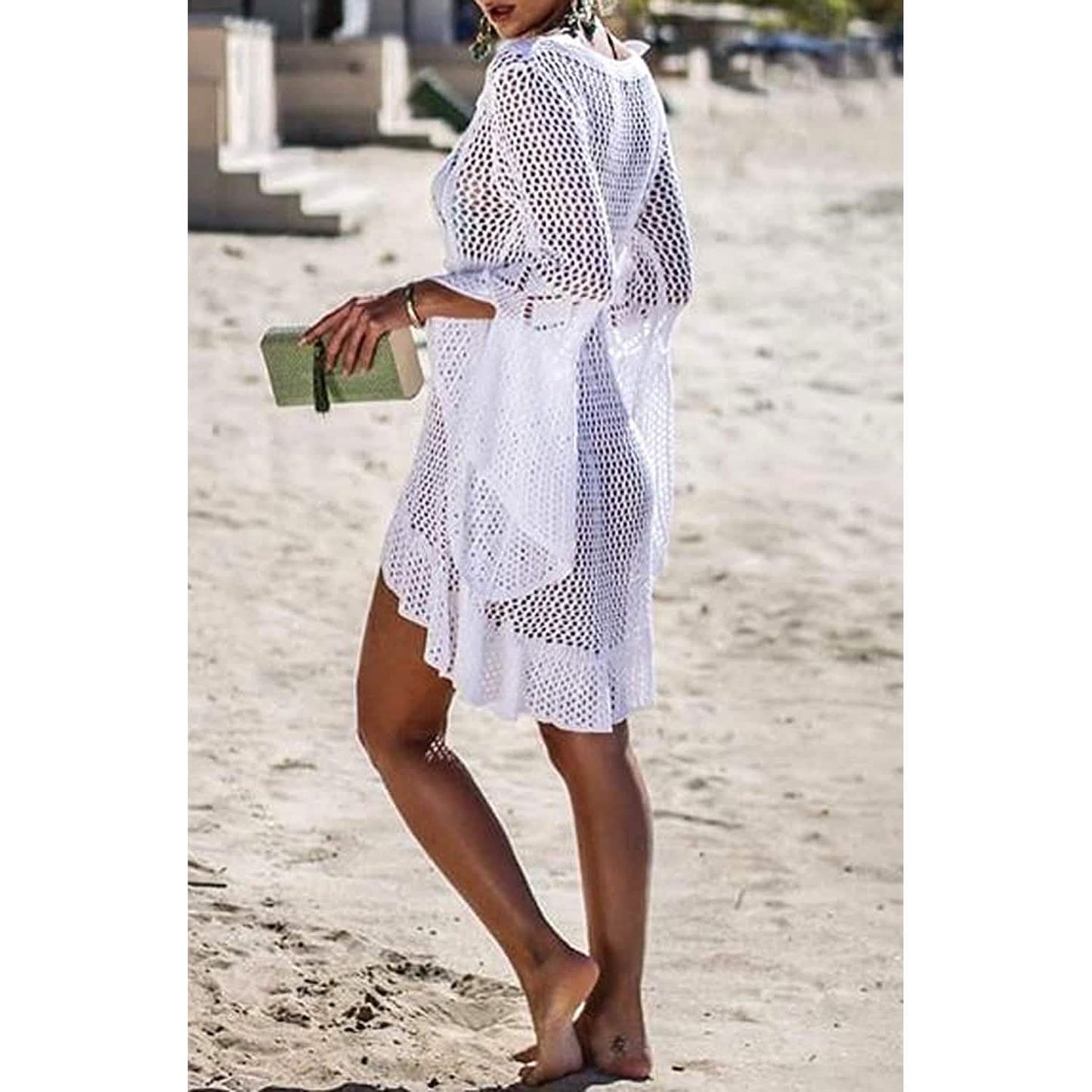 Beach Tops Sexy Perspective Cover Dress
