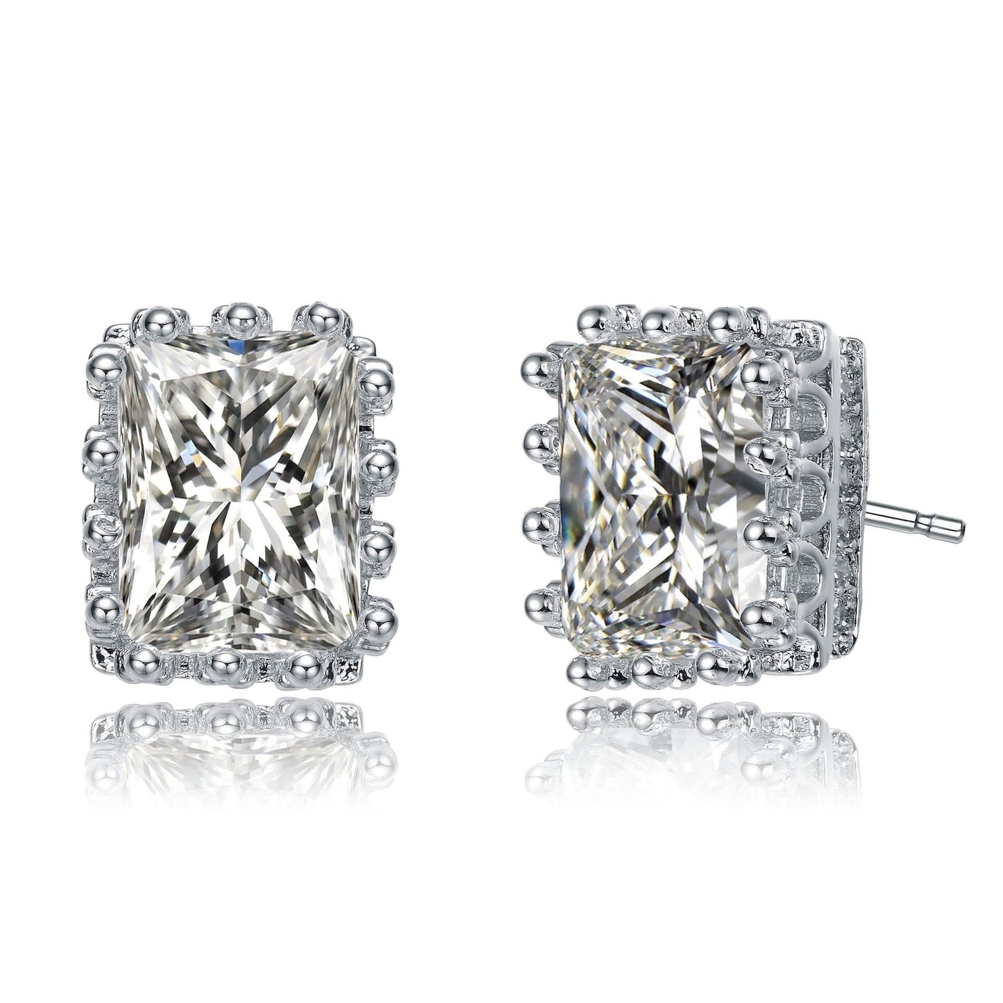 Cubic Zirconia Stud Earrings