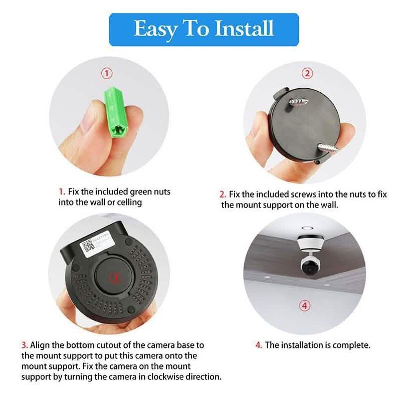 Kosaco 720P WiFi IP Camera Motion