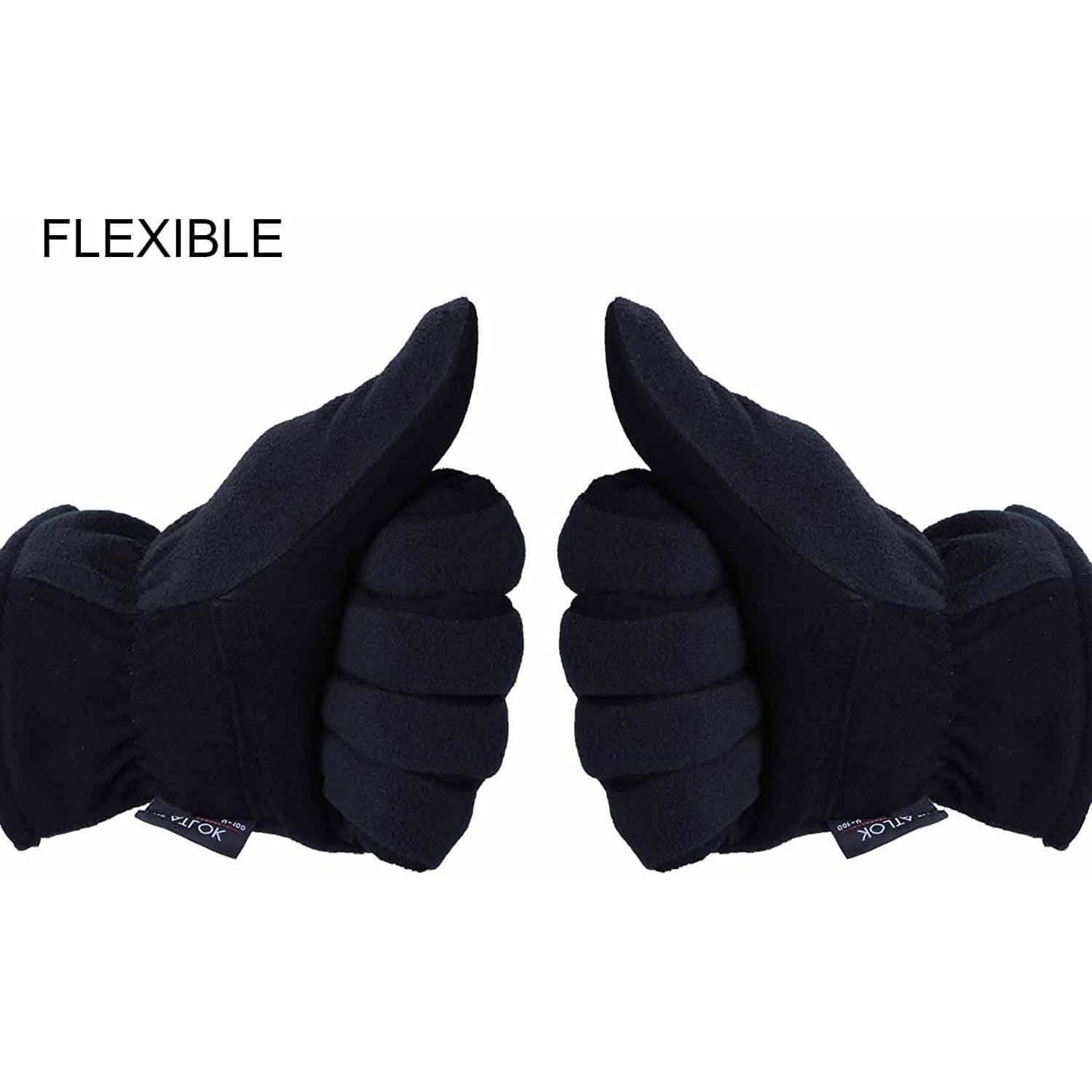 Winter Gloves Deerskin Suede Leather Palm -20°F Cold Proof Work Glove