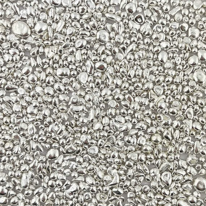 1 oz Troy Ounces Silver Poured Shot .999+ Fine Silver