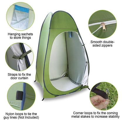 Outdoor Pop Up Toilet Tent
