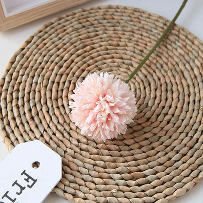 10-Piece: Artificial Flowers Chrysanthemum Ball Flowers Bouquet