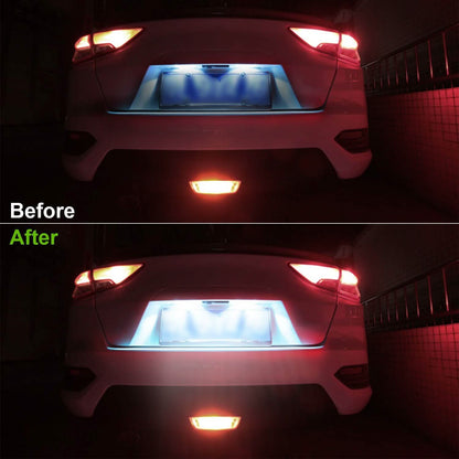 10-Pieces: LED Car Light Bulbs