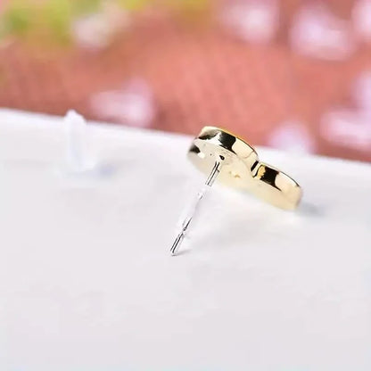 100-Pieces: Transparent Plastic Ear Clog Ear Stud Earring Pin Backs Ear Plug