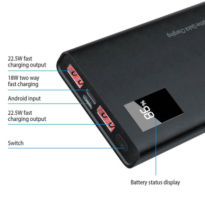 10000mAh Power Bank Portable Charger External Battery Pack