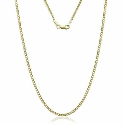 10K Gold Cuban 3MM Link Chain - Assorted Sizes