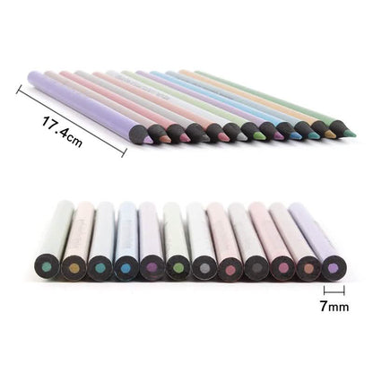 12-Piece: Metallic Colored Pencils