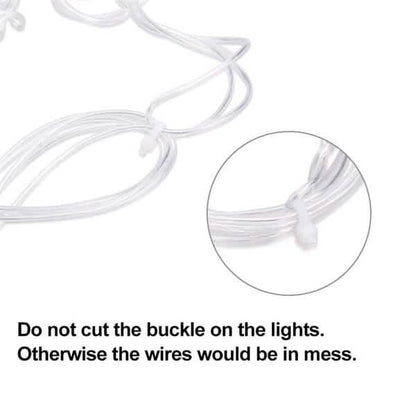 12 Stars 138 LED Curtain String Lights