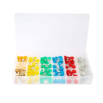 120-Pieces: Mini Auto Blade Fuse Set