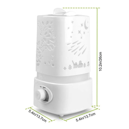 1500ml Ultrasonic Aroma Essential Oil Diffuser