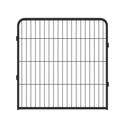 16 Panels Large Indoor Metal Pet Fence