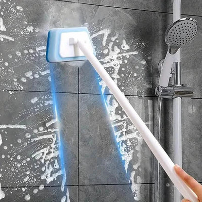 7-Piece Set: Detachable Cleaning Brush with 7 Sponges for Bathtub, Tile, Floor & Window