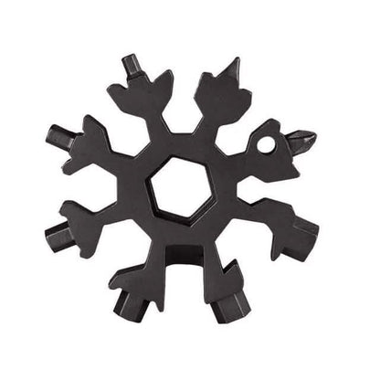 18-in-1 Multi-Tool Stainless Steel Snowflake-Shaped Tool