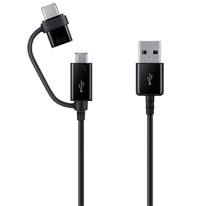 2-in-1 Type C Micro USB Cable