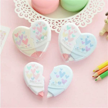 2-Pack: 10m Heart Shape Correction Tape
