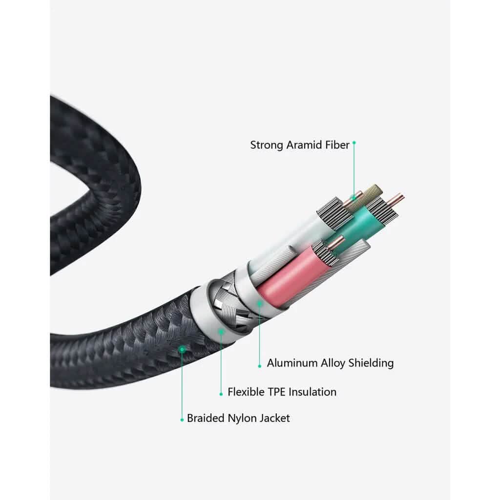 2-Pack: 6.6ft CB-CD28 USB C Cable USB C to USB C Cable