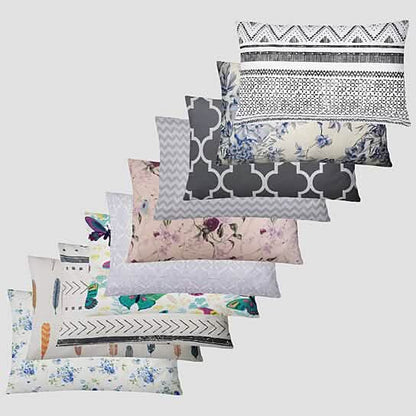 2-Pack: Breathable Lightweight Microfiber Standard Pillow Covers
