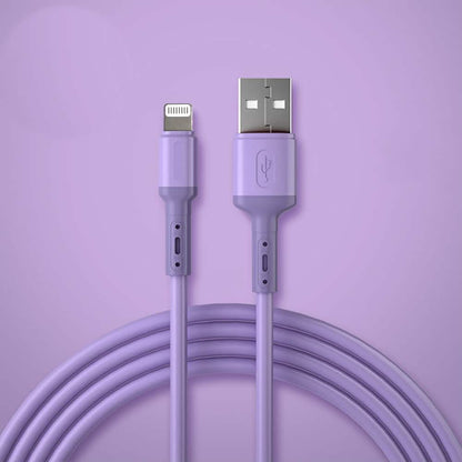 2-Pack: Colorful Charging Cables - Lightning or USB-C