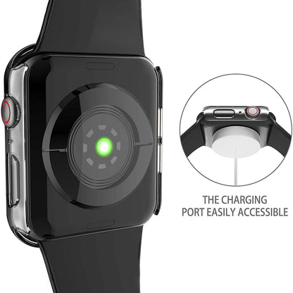 2-Pack: Hard PC Case with Tempered Glass Screen Protector
