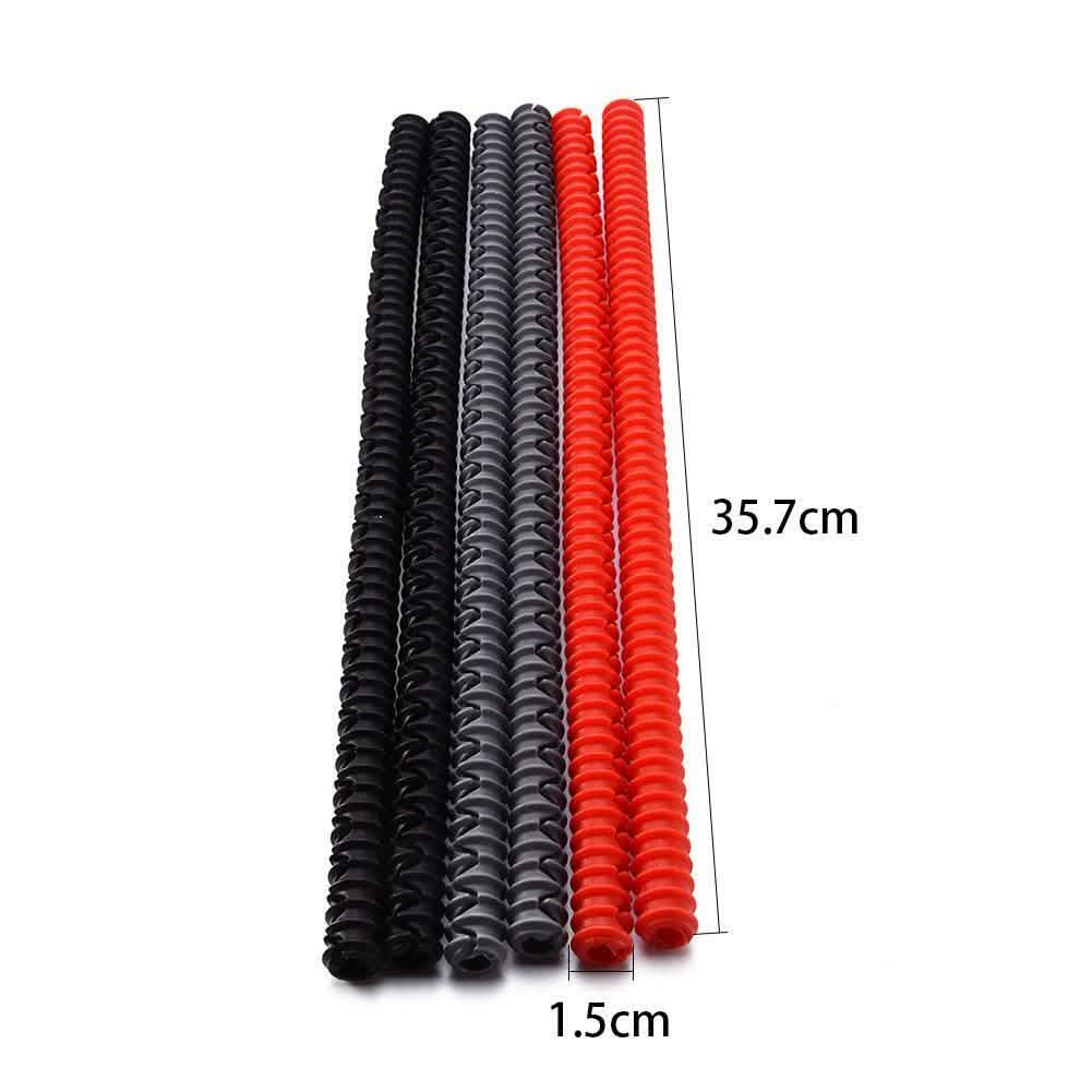 2-Pack: Oven Shelf Protection Heat Resistant Silicon Strips