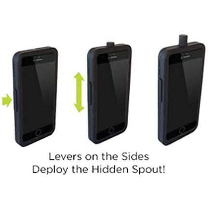 2-Pack: Phone Flask 3.5oz Liquid Drink Booze Container