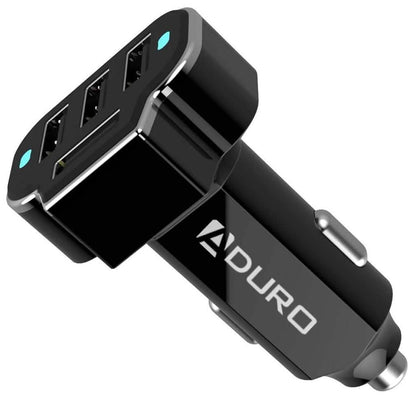 2-Pack: PowerUp 4 USB Port Car Charger Adapter