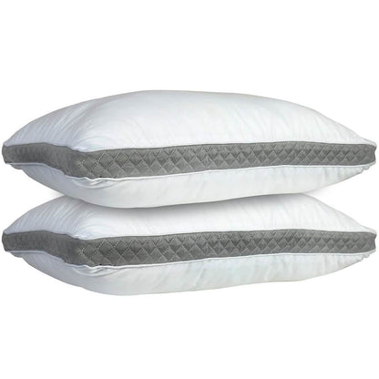 2-Pack: Premium Gusseted Pillows