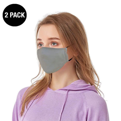 2-Pack: Reusable Ear Loop Face Mask