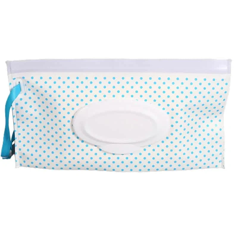 2-Pack: Reusable Wet Wipe Pouch