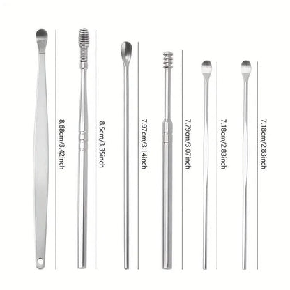 2-Pack: Stainless Steel Ear Pick Set
