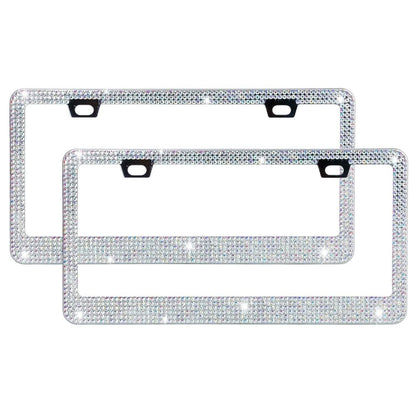 2-Piece: Bling License Plate Frames