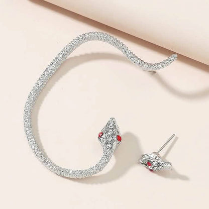 2-Piece: Snake Design Earrings
