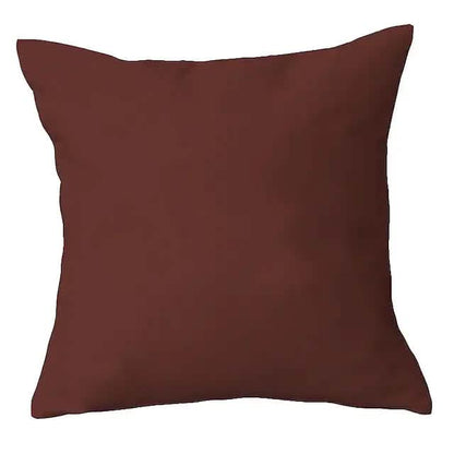 2-Piece: Solid Colored Simple Square Pillowcases