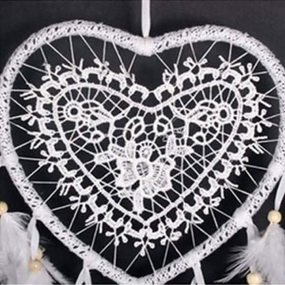 2-Pieces: Romantic LED Dream Catcher with Feather Dreamcatcher Night Light