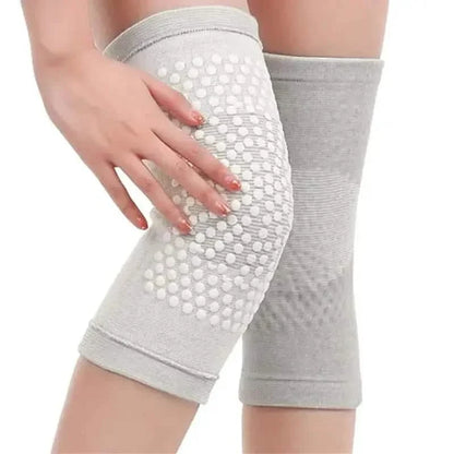 2-Pieces: Self Heating Support Knee Pads Elbow Brace Warm