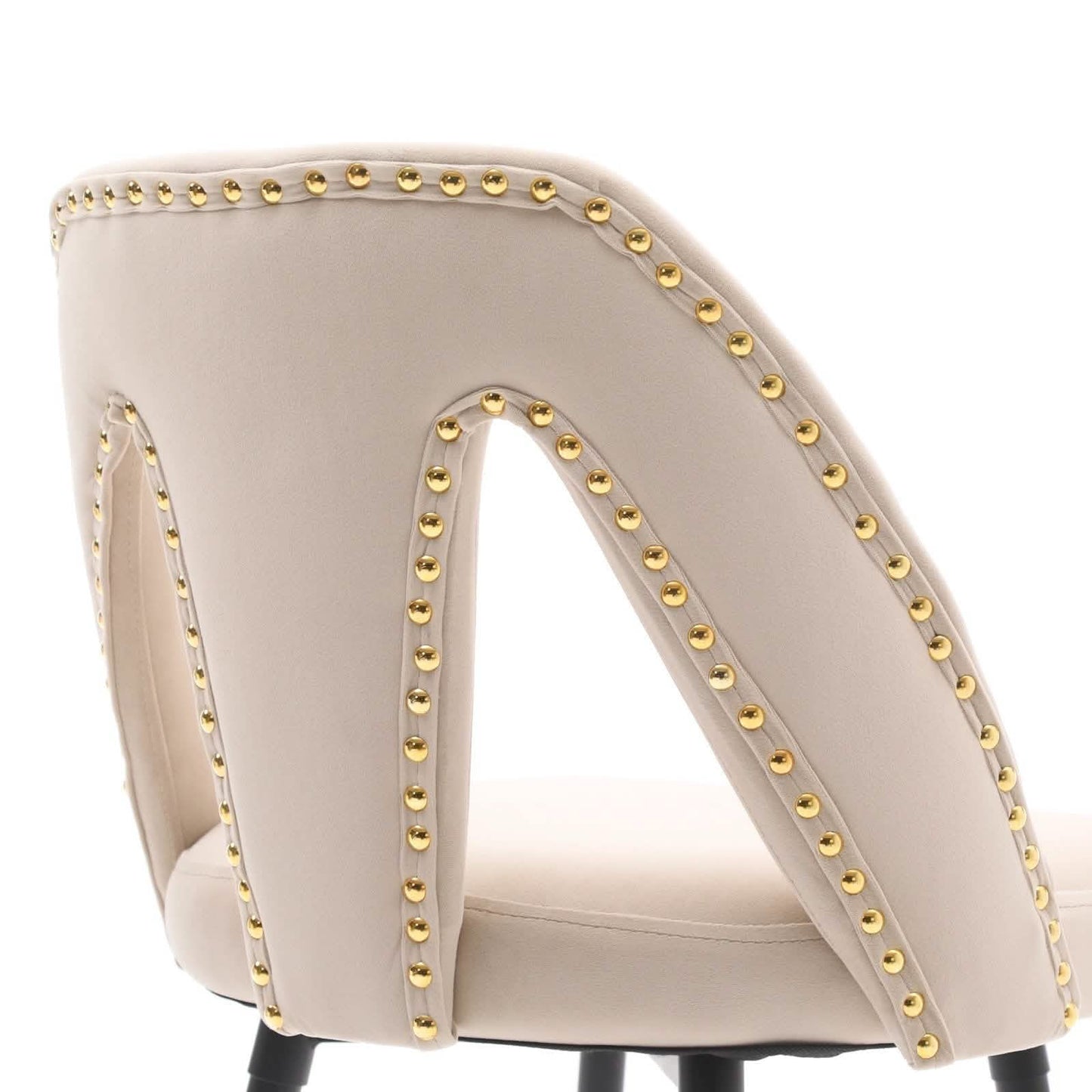 2-Pieces Set: Contemporary Upholstered Barstool