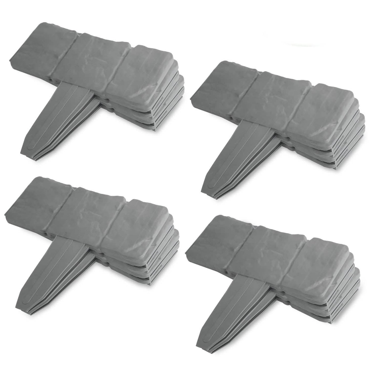 20-Pieces: Plastic Cobbled Stone Effect
