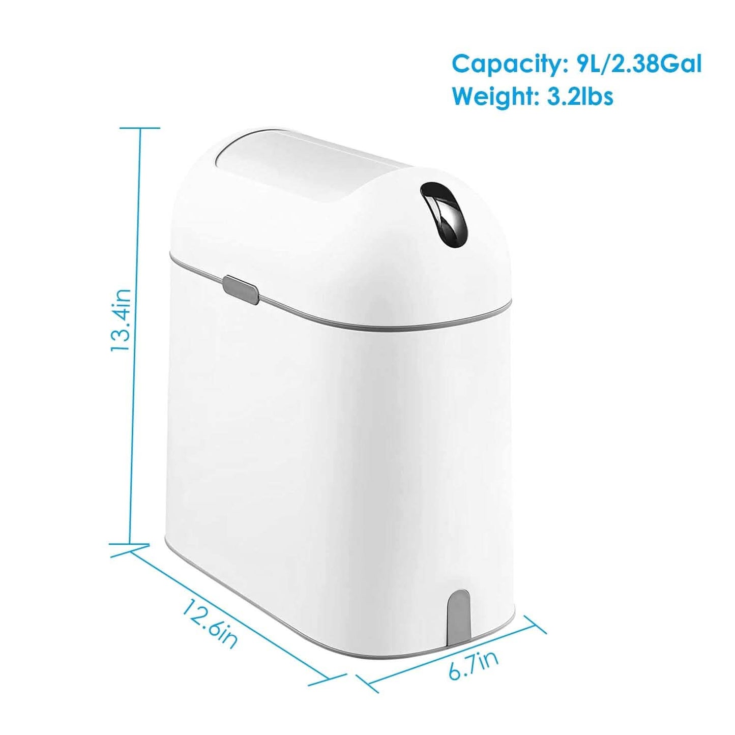2.38 Gal/9L  Automatic Trash Can