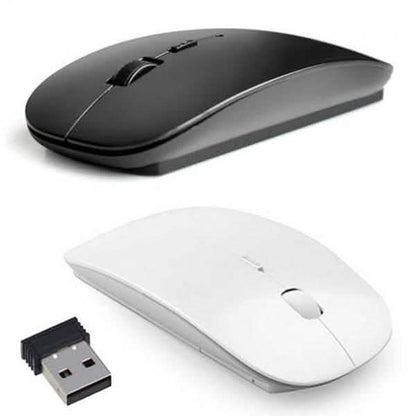 2.4 GHz USB Wireless Optical Mouse Mice Receiver for Computer PC Laptop