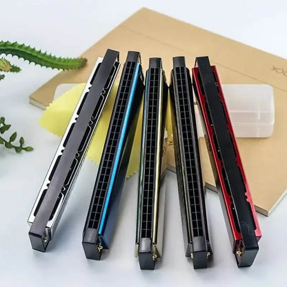 24 Hole Harmonica Mouth Metal Organ