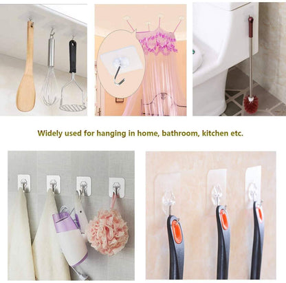 24-Pack: Adhesive Hooks Kitchen Wall Hooks