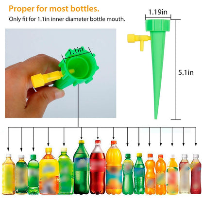 24-Piece: Plant Watering Spikes Self Watering Device