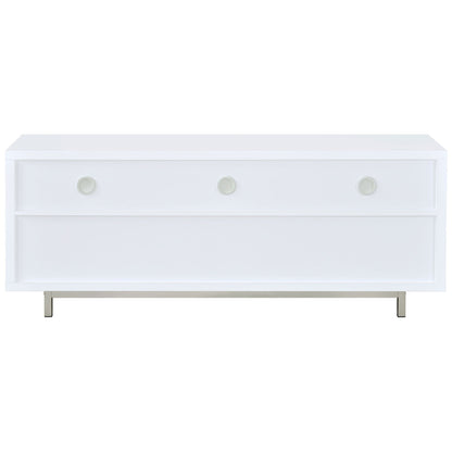 Casey 2-drawer Engineered Wood 60-inch TV Stand White