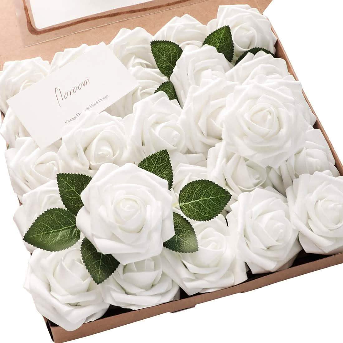 25-Pieces: Floroom Artificial Flowers